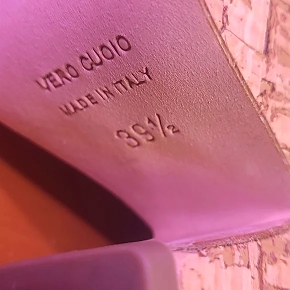 Paris Texas 🩷 Notched Cork Wedges - Picture 8 of 14